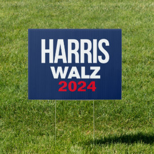 Harris Walz 2024 Sign