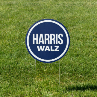 Harris Walz 2024 Sign