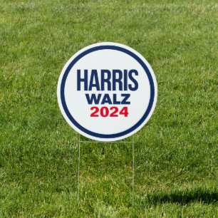 HARRIS WALZ 2024 SIGN