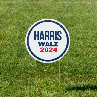 HARRIS WALZ 2024 SIGN