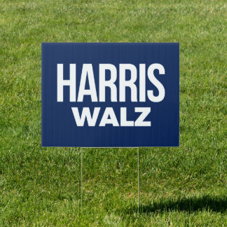 Harris Walz 2024 Sign
