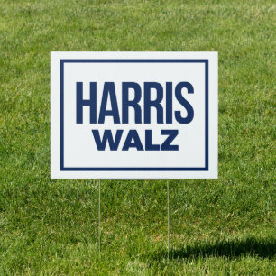 HARRIS WALZ 2024 SIGN