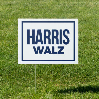 HARRIS WALZ 2024 SIGN