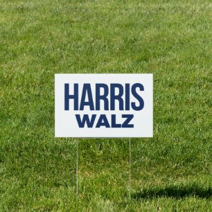 HARRIS WALZ 2024 SIGN