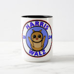 Harris Walz 2024  Two-Tone Coffee Mug