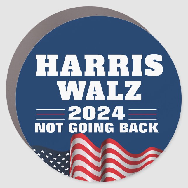 Harris Walz 2024 | Vote Democrat Car Magnet (Creator Uploaded)
