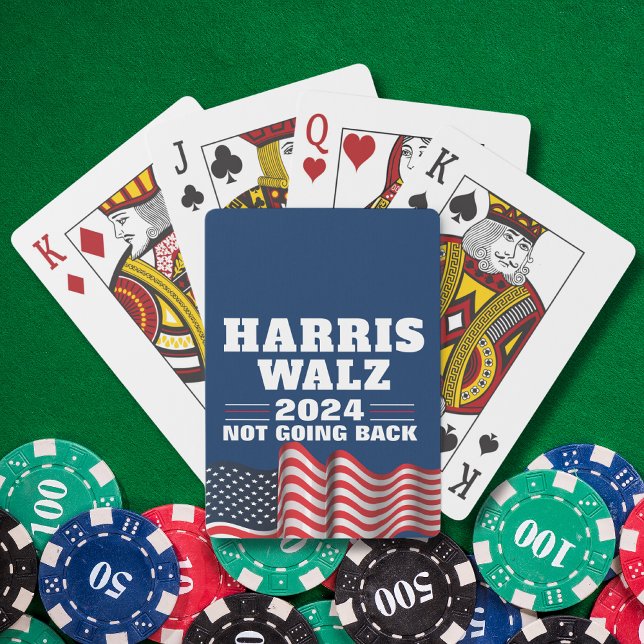 Harris Walz 2024 | Vote Democrat Poker Cards (Creator Uploaded)