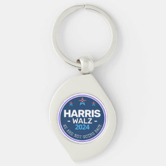Harris Walz 2024 We are not going back Keychain