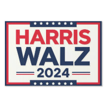 Harris Walz 2024 yard sign