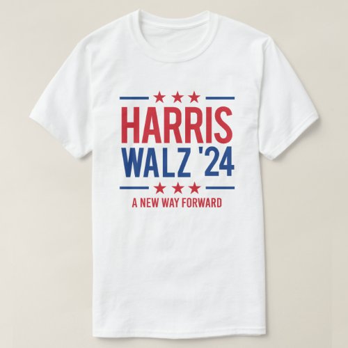 Harris Walz 24 _ A new way forward T_Shirt