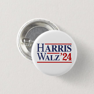Harris Walz '24 Button