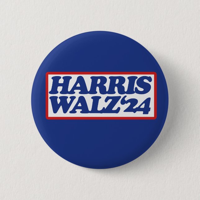 Harris Walz '24                                    Button (Front)