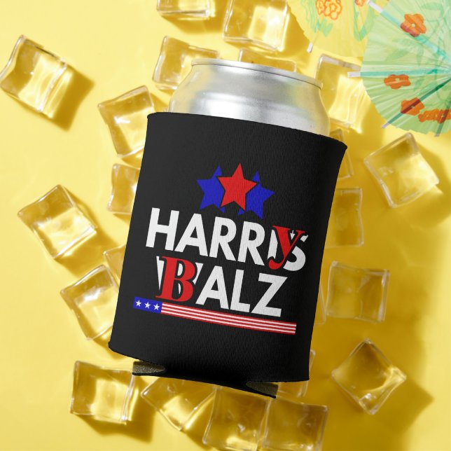 Harris Walz 24 Harry Balz 2024 Meme Democratics Can Cooler (In Situ Summer)