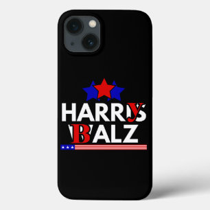 Harris Walz 24 Harry Balz 2024 Meme Democratics iPhone 13 Case