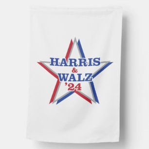 HARRIS & WALZ '24 – House Flag 27" X 40"