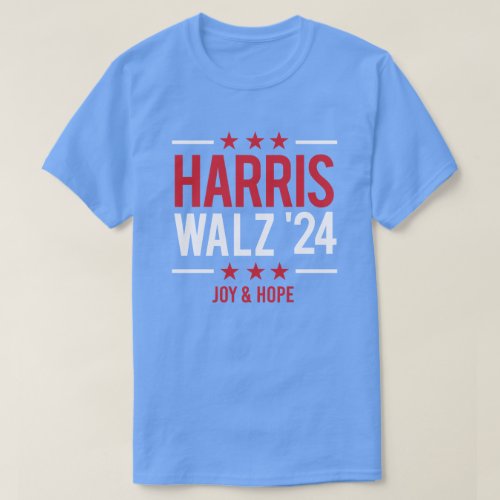 Harris Walz 24 _ Joy and Hope T_Shirt