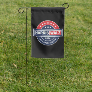 Harris Walz 24 Kamala Harris Madam President 2024 Garden Flag