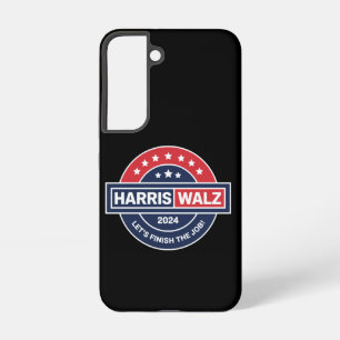 Harris Walz 24 Kamala Harris Madam President 2024 Samsung Galaxy S22 Case