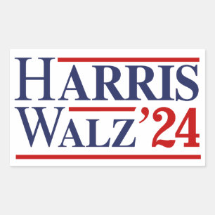 Harris Walz '24 Rectangular Sticker