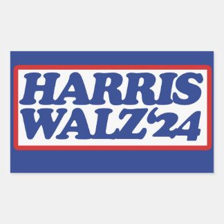 Harris Walz '24 Rectangular Sticker
