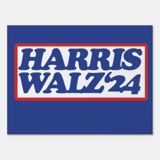 Harris Walz '24 Sign
