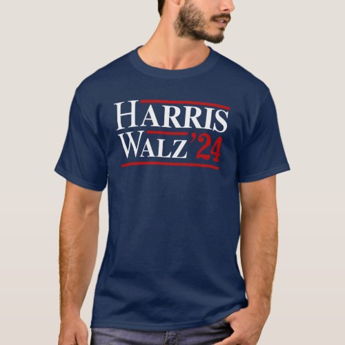 Harris Walz 24 T_Shirt