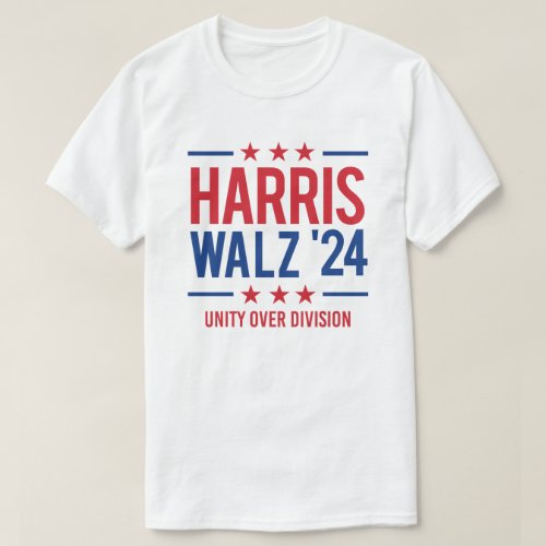 Harris Walz 24 _ Unity over Division T_Shirt