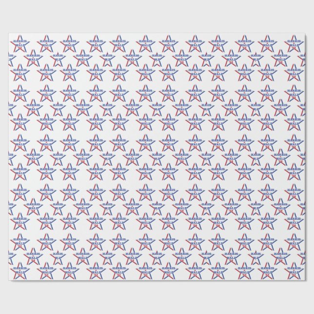 HARRIS & WALZ '24 Wrapping Paper  (Seam)