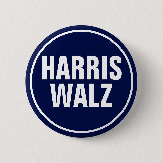 Harris-Walz  Button (Front)