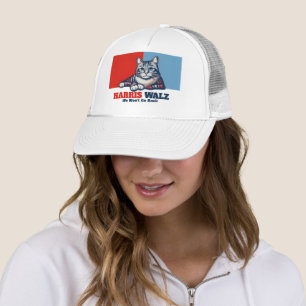Harris Walz Campaign Trucker Hat