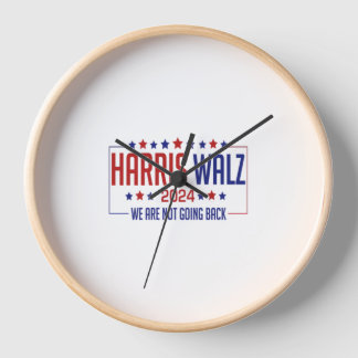 harris walz clock