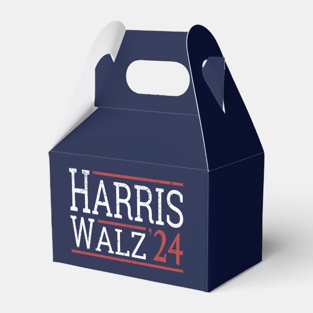 Harris Walz Election 2024 I Favor Boxes (Front Side)