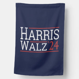 Harris Walz Election 2024 I House Flag