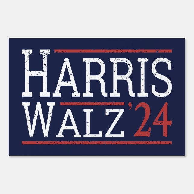 Harris Walz Election 2024 I Sign (Front)