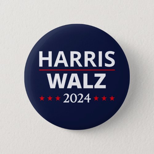 Harris Walz Election 2024 III Button