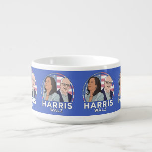 Harris Walz Election Bowl