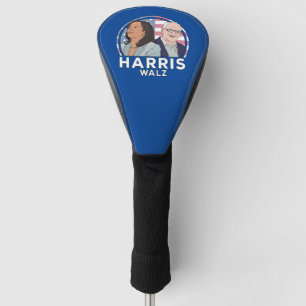 Harris Walz Election Golf Head Cover