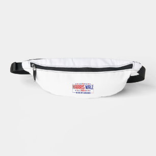 harris walz  fanny pack