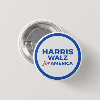 Harris Walz for America 2024 Button