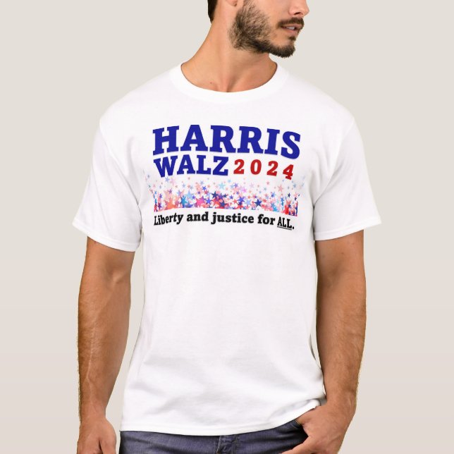 Harris Walz Men's Shirt (Front)