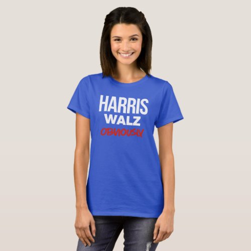 Harris Walz Obviously T_Shirt