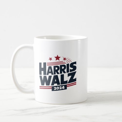 Harris Walz Shirt Retro Kamala Harris Election 202 Coffee Mug