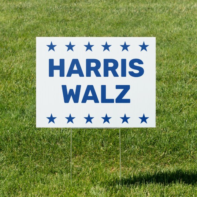 Harris Walz   Sign (Insitu)
