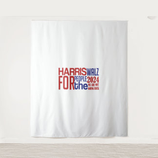 harris walz tapestry