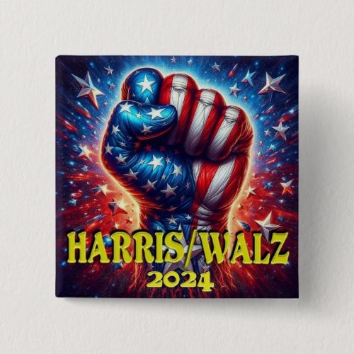 Harris walz vance 2024 vote election  button