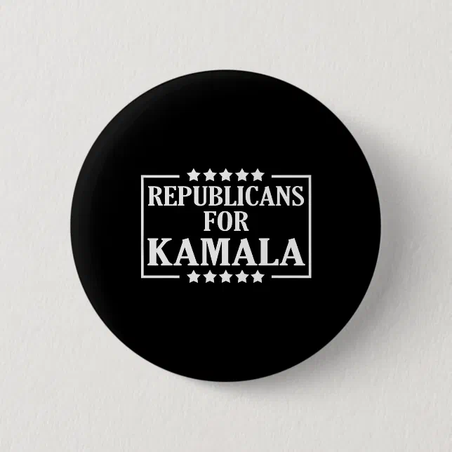 Harris Walz Waltz 2024 Republicans For Kamala Button Zazzle