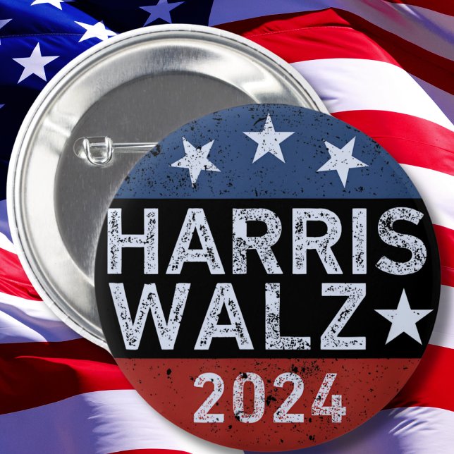 Harris Walz Waltz  Button (Creator Uploaded)