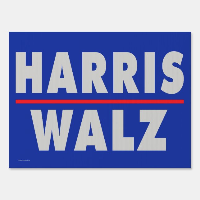 HARRIS/WALZ - Yard Sign (Front)