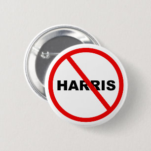 Harris Warning Don't Go There! Button