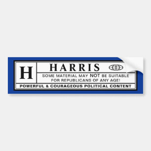 Harris Warning Label